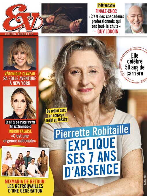 Cover image for Échos Vedettes